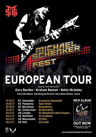 Michael Schenker Fest LIVE Tokyo, OUT TODAY – full in bloom