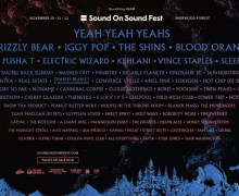 Sound on Sound Fest Lineup Announced – Yeah Yeah Yeahs, Grizzly Bear, Iggy Pop, The Shins to Headline