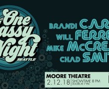 One Classy Night: Will Ferrell, Chad Smith, Mike Mcready, Moore Theatre, Tickets