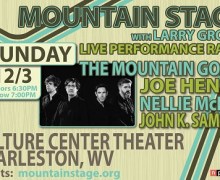 The Mountain Goats @ Mountain Stage Radio Show, Tickets, Charleston, WV