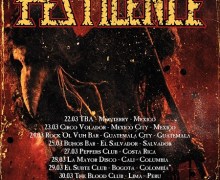 Pestilence 2018 Latin America Tour, Mexico, South America, Chile, Columbia, Peru
