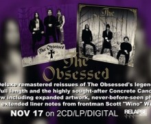 The Obsessed: 1990 Self-Titled Debut Remastered 2CD/LP/Digital, S/T