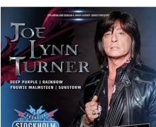 Joe Lynn Turner @ Rock City Stockholm 2018 Announcement