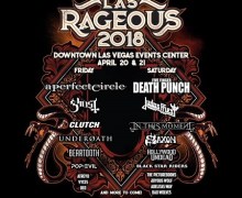 2018 Las Rageous Festival Lineup: A Perfect Circle, Judas Priest, Ghost, Clutch, Saxon