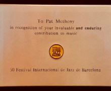 Pat Metheny Honored @ 2018 Barcelona Jazz Festival