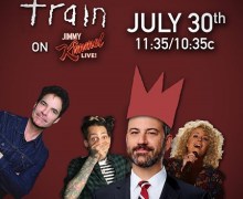 Train on Jimmy Kimmel Live 2018 – “Call Me Sir” ft. Cam, Travie McCoy w/ Kim Kardashian