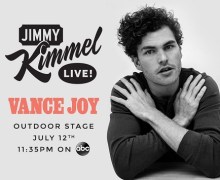 Vance Joy on Jimmy Kimmel Live 2018