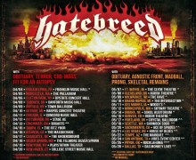Watch Hatebreed 25th Anniversary Tour Trailer/Dates/Tickets – Obituary, Cro-Mags, Autopsy, Agnostic Front, Prong