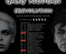 Gary Numan (R)evolution Tour 2019 – 40th Anniversary w/ Kanga