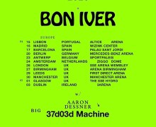 Bon Iver 2019 Europe/UK Tour – Lisbon, Madrid, Barcelona, Berlin, Amsterdam, London….