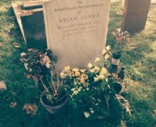 Pete Way Visits Gravesite of Brian Jones @ Cheltenham Cemetery – The Rolling Stones