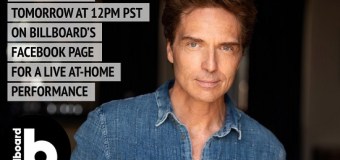 Richard Marx: Billboard Facebook Live At-Home Performance to Benefit Meals on Wheels America 2020