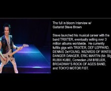 Trixter’s Steve Brown Talks New Tokyo Motor Fist 2020 Album, Ray Gillen, Mutt Lange, Def Leppard – full in bloom Interview