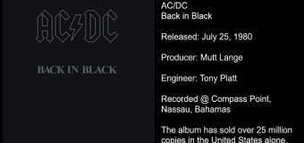 Producer/Engineer Tony Platt – The full in bloom Interview – Talks Mutt Lange & Compares AC/DC ‘Back in Black’ & Foreigner ‘4’ Recording Techniques