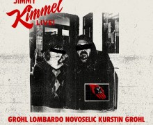 Dave & Violet Grohl, Krist Novoselic, Dave Lombardo, Greg Kurstin on Jimmy Kimmel Live – VIDEO 2021 – “Nausea” – X – What Drives Us