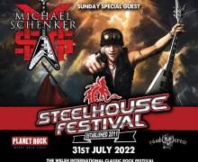 Michael Schenker @ Steelhouse Festival w/ New MSG Lineup – 2022 – Ace Frehley – Diamond Head – Orange Goblin