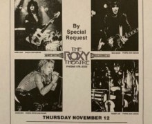 Motley Crue & Dokken @ The Roxy November 12, 1981 & The Starwood VIDEO – The Beat Club 1982 – HISTORY