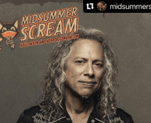 Kirk Hammett @ Midsummer Scream – “The Original Monster Kids” Panel – 2022 – Long Beach Convention Center