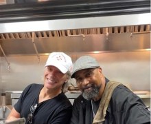 Jon Bon Jovi at JBJ Soul Kitchen During Guest Chef Night – 2022