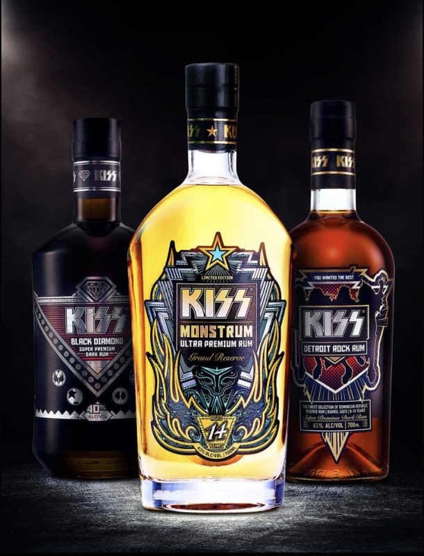 KISS Rum Black Diamond Detroit Rock Rum Monstrum 2022 ORDER