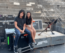 KISS Guitarist Tommy Thayer: “Love having my daughter Sierra on tour with me” – 2022 – Verona – PHOTOS/VIDEO – Arena Di Verona, Italy