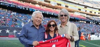 Jon Bon Jovi at New England Patriots vs Carolina Panthers Game – 2022 – Captured in the Wild