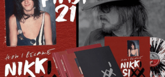 Motley Crue’s Nikki Sixx: ‘The First 21’ Limited Edition Coffee Table Book w/ VINYL/LP Gatefold Audiobook – 2022