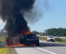 The Offspring’s SUV Catches Fire – VIDEO – Concert at Les Grandes Fetes TELUS Still On – 2022 – Rimouski, QC – Big Festival TELUS