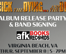 Megadeth at AFK Books & Records in Virginia Beach – In-Store NEW ALBUM Signing – Directions/Address – Questions – FAQ – Details