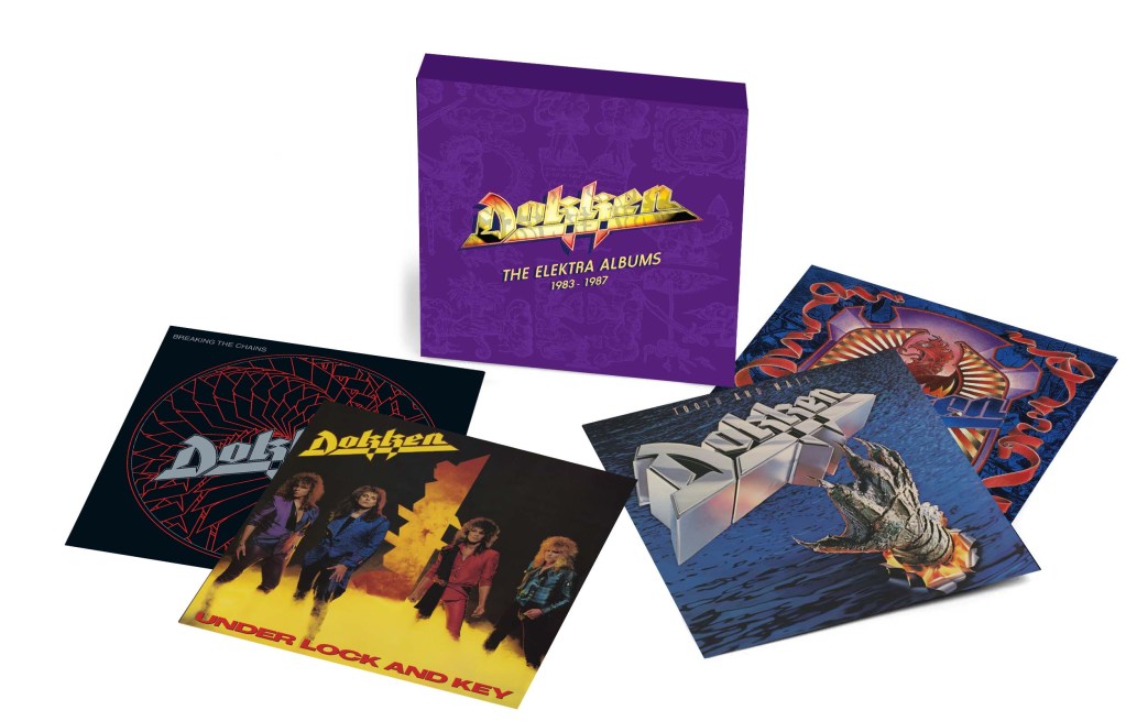 Dokken Box Set ‘The Elektra Albums 19831987’ 4 CD/5 LP Boxset 2022