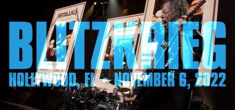Metallica Perform “Blitzkrieg” at Jonny & Marsha Zazula Concert – 2022 – VIDEO – Hollywood, FL