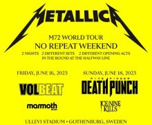 Volbeat w/ Metallica in Gothenburg Sweden at Ullevi Stadium – 2023 – TICKETS